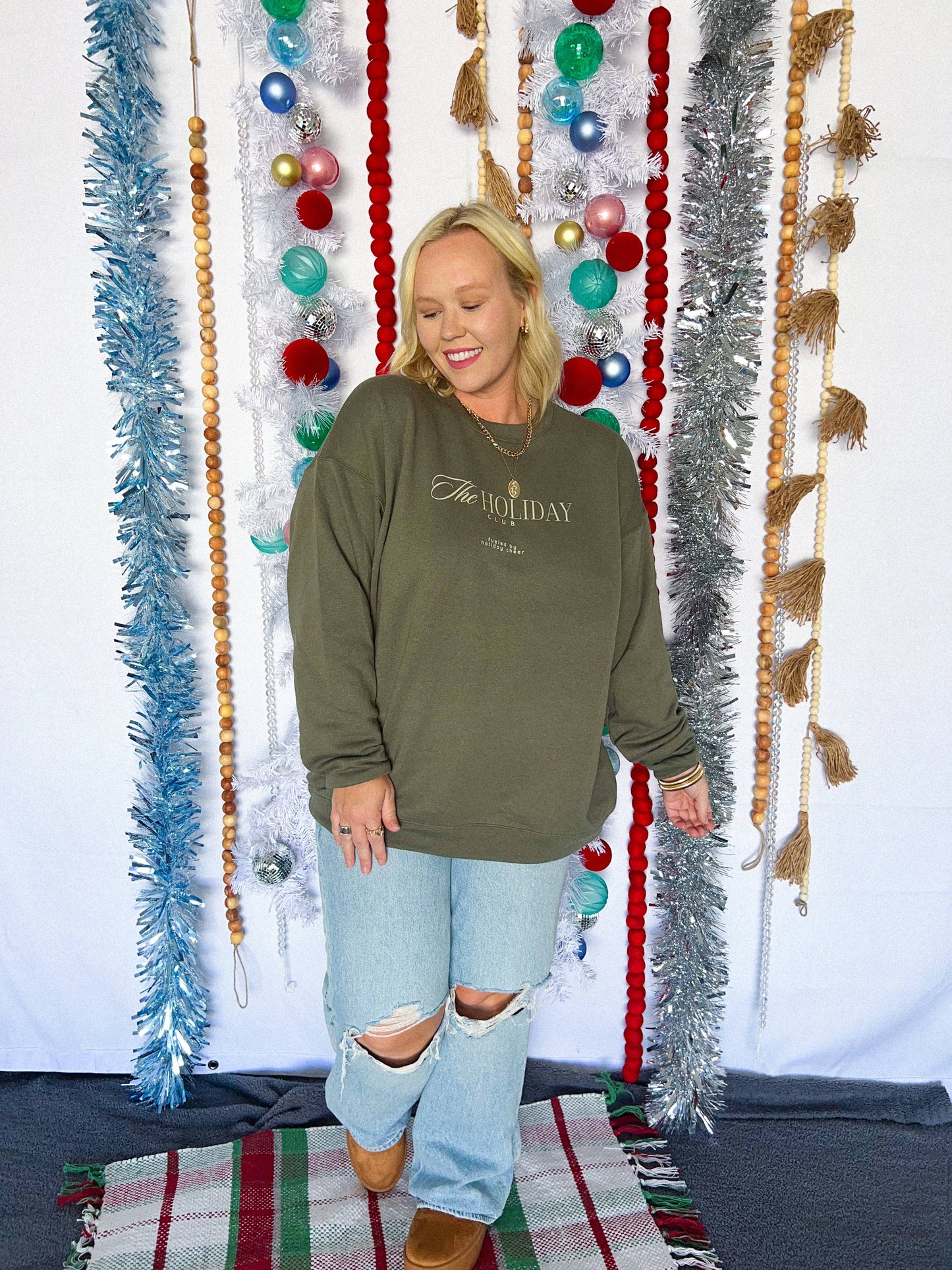 The Holiday Club Crewneck Sweatshirt