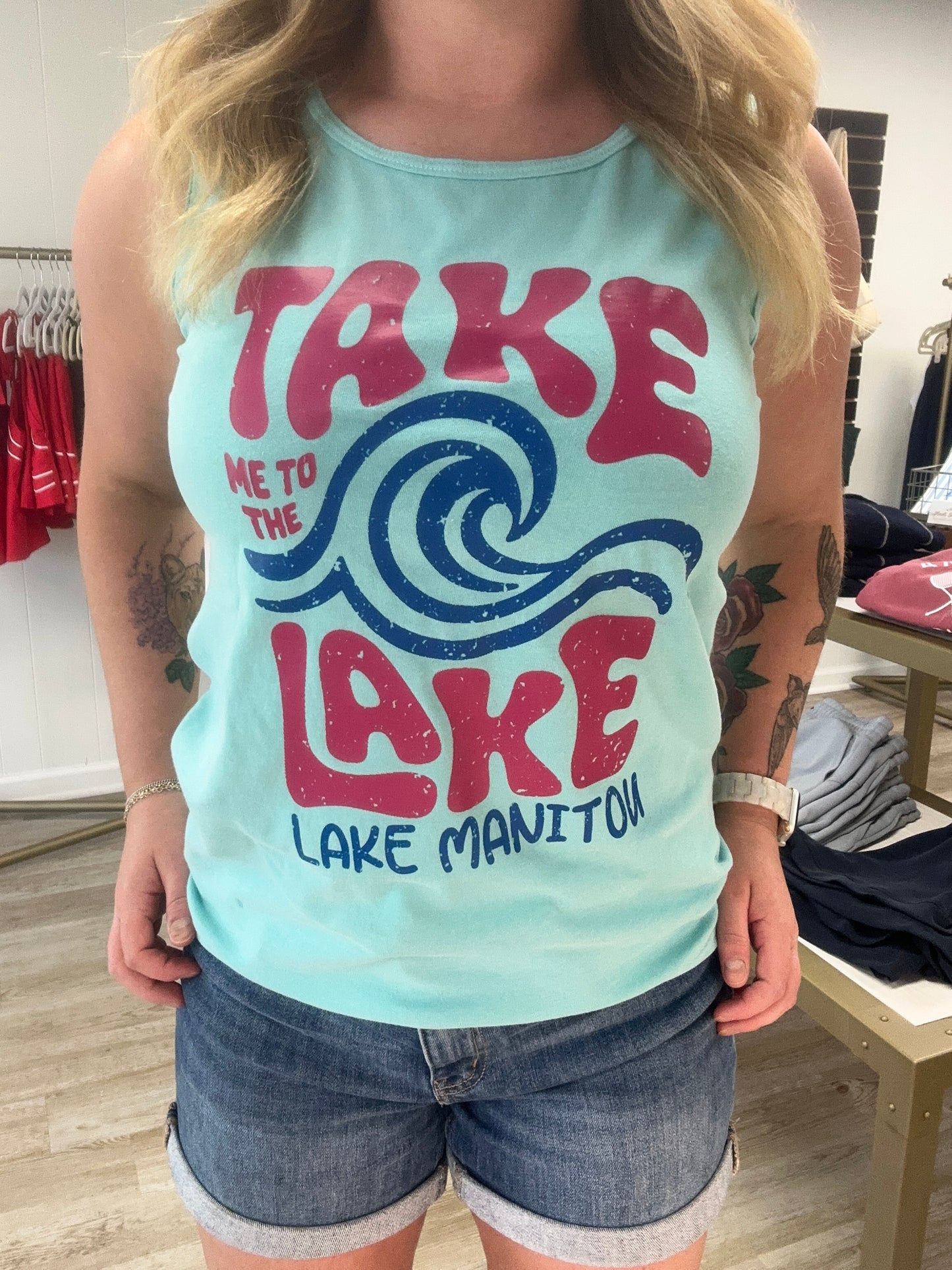 Take Me To The Lake - Lake Manitou Tank