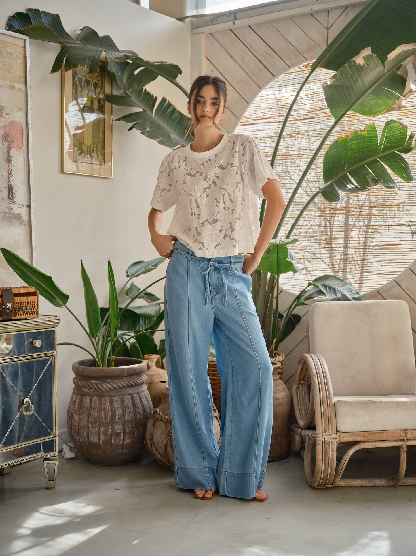 Annalie Lace Top