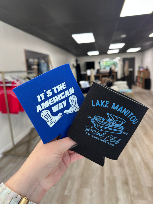 Lake Manitou Social Club Drink Sleeve