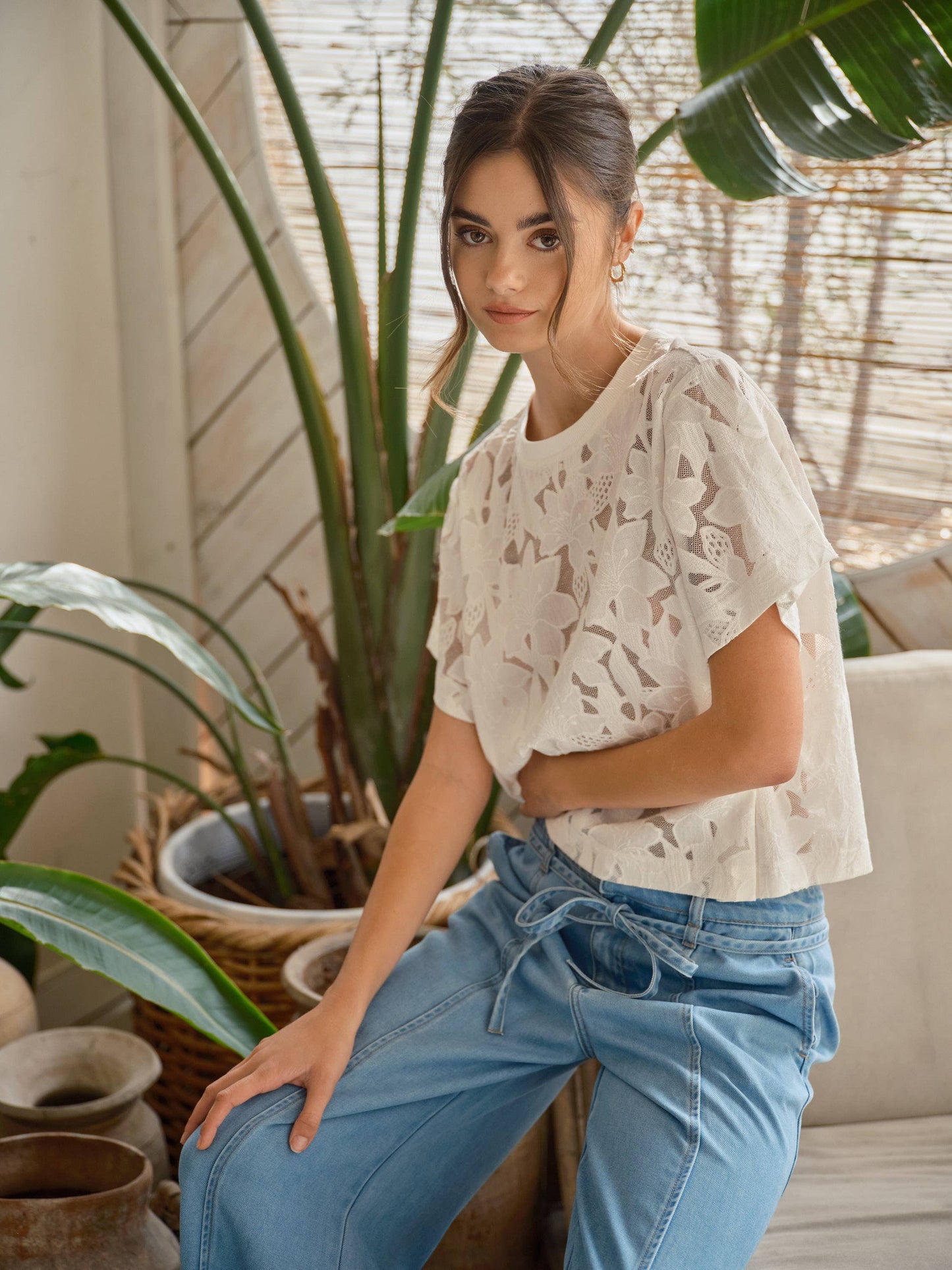 Annalie Lace Top