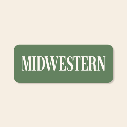 Midwestern Sticker