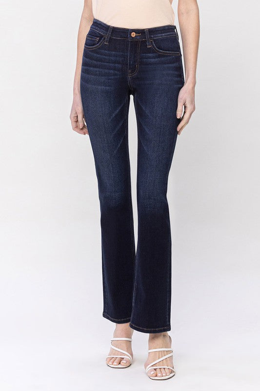 Mid Rise Bootcut Jean