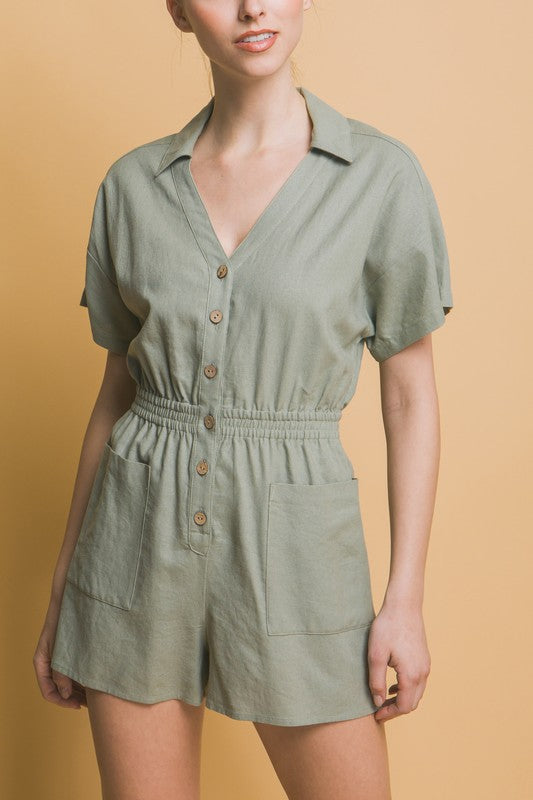 Hanson Linen Romper