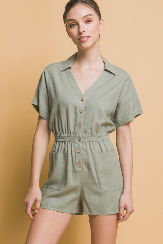 Hanson Linen Romper