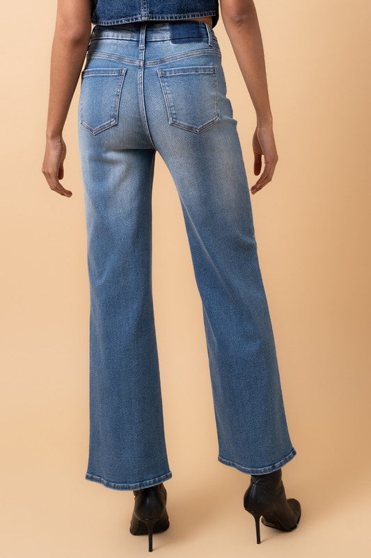 Cove High Rise Relaxed Wide Leg Jeans