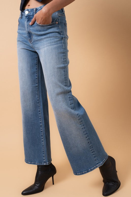 Cove High Rise Relaxed Wide Leg Jeans