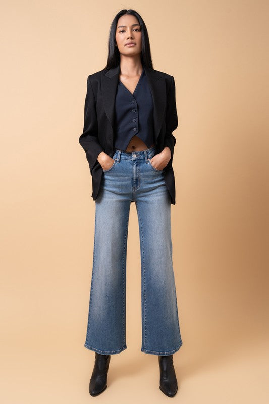 Cove High Rise Relaxed Wide Leg Jeans