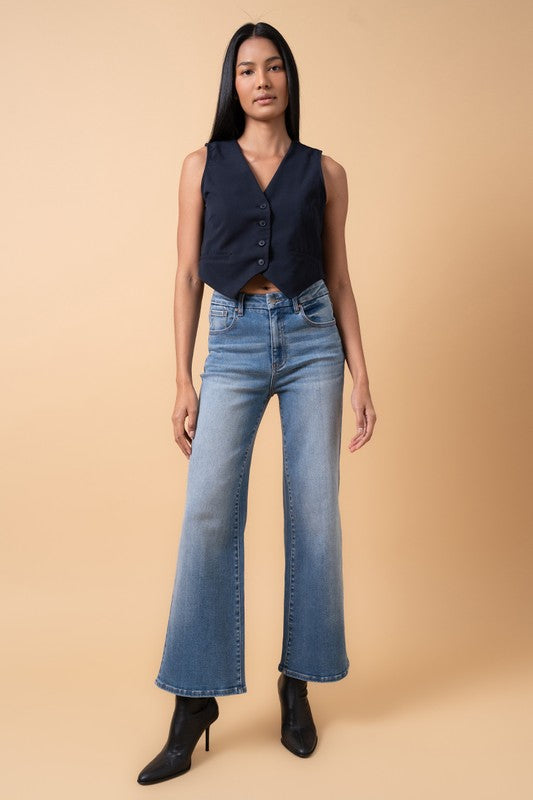 Cove High Rise Relaxed Wide Leg Jeans