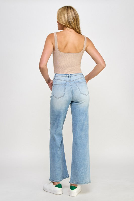 Billie High Rise Relaxed Wide Leg Jeans