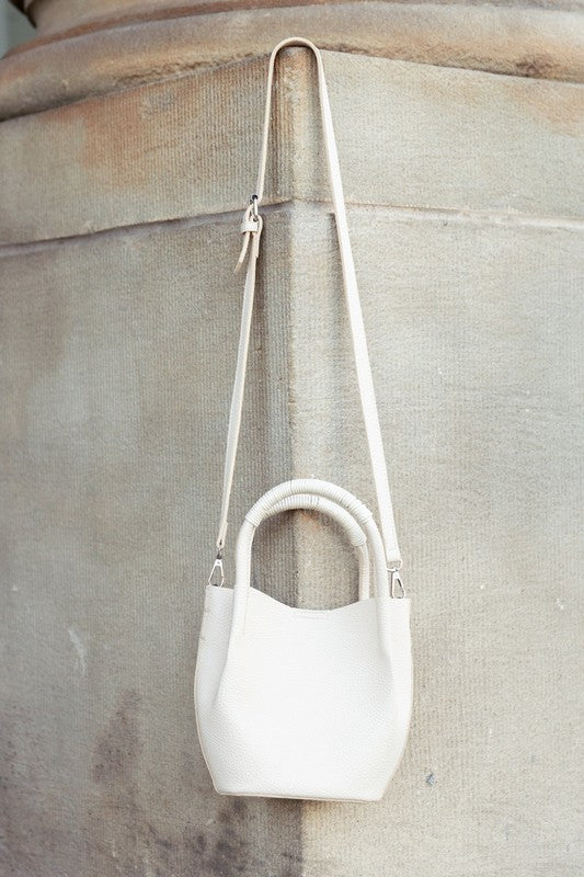 Drew Mini Bucket Crossbody Tote