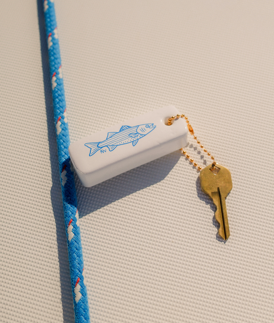 Freshwater Floating Keychain
