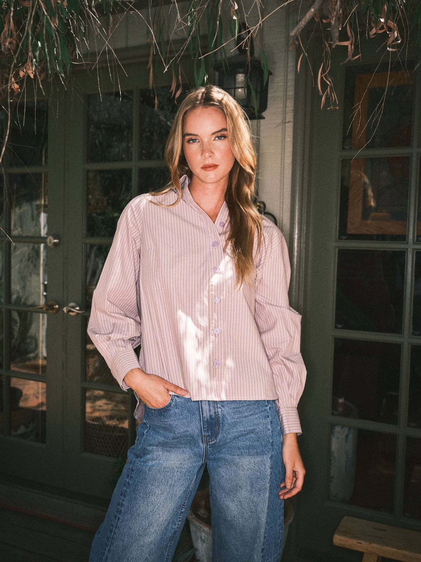 Offshore Button Down Blouse