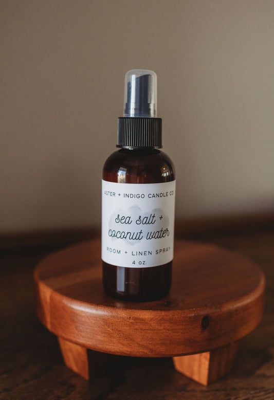 Sea Salt + Coconut Water Room + Linen Spray 4oz