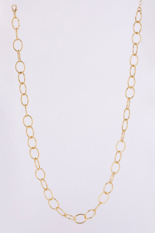 Lola Chain Gold Bracelet & Necklace Set