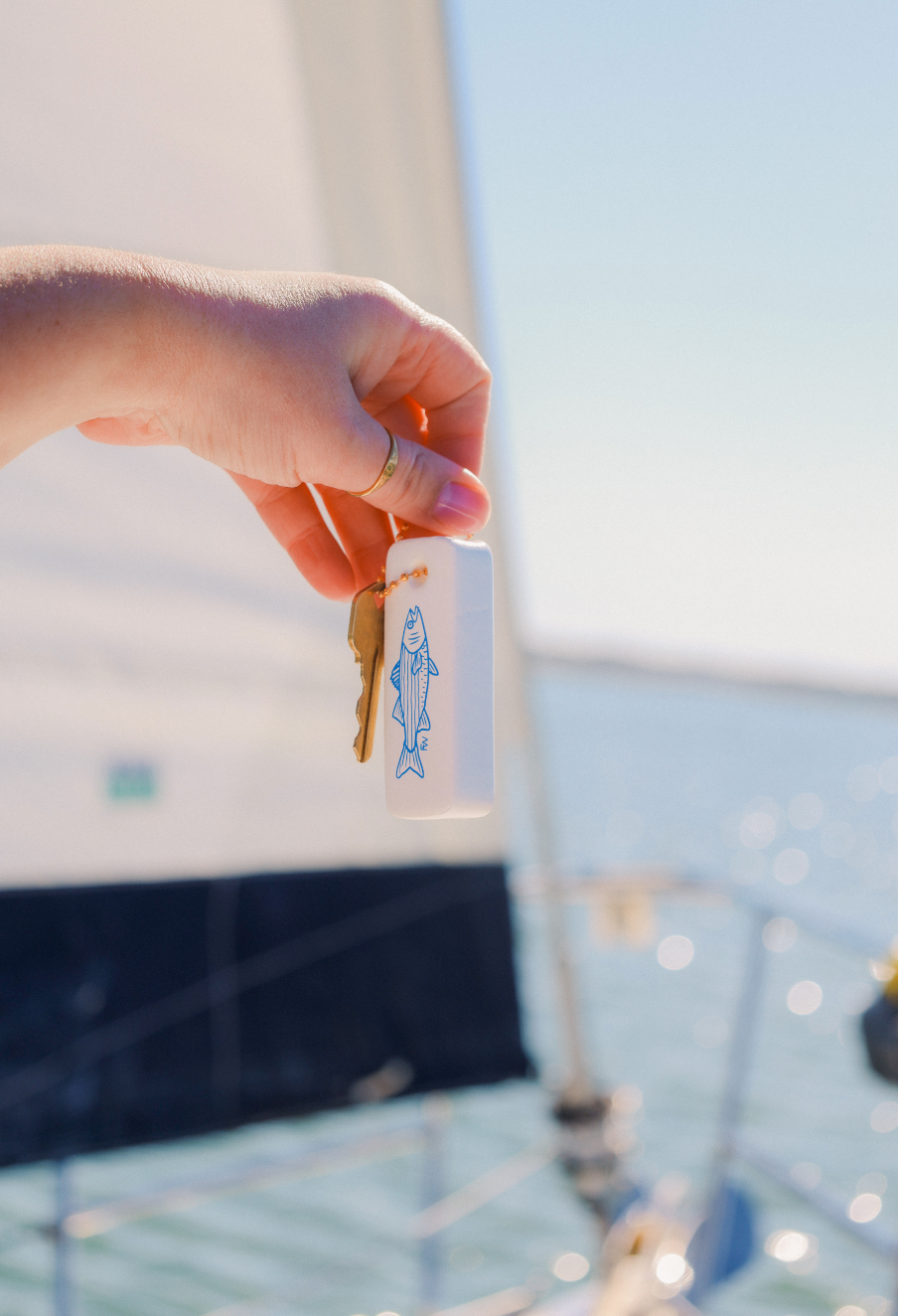 Freshwater Floating Keychain