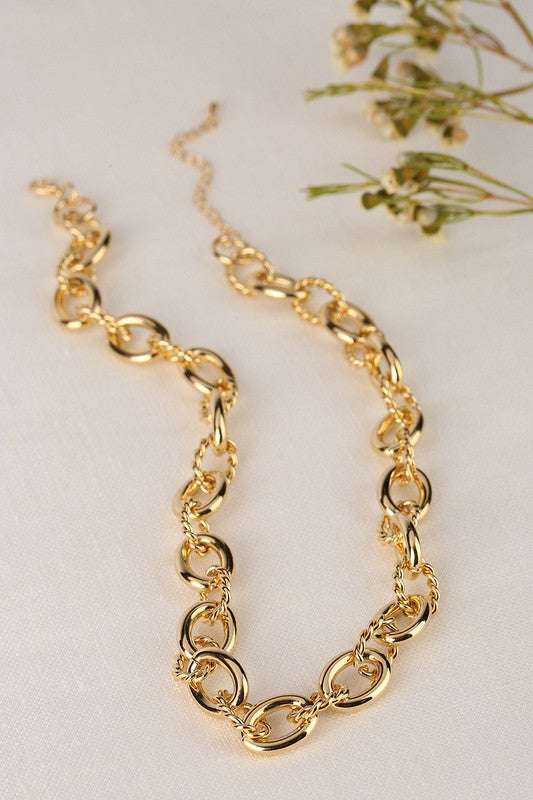 Bold Chain Gold Necklace