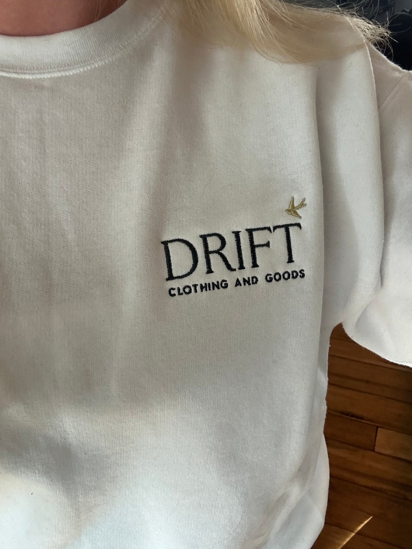 Drift Embroidered Crewneck