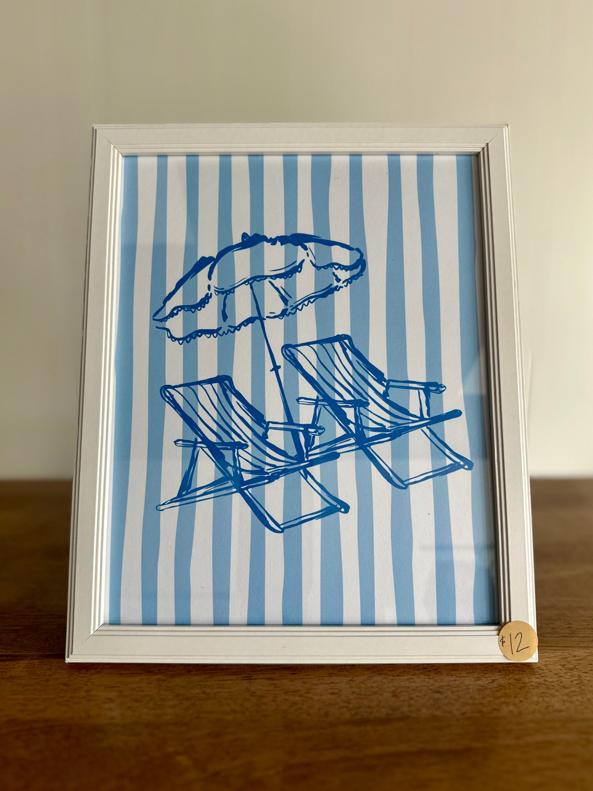 Beach Chairs with Umbrella striped print, handmade print by Andi Makes
Rochester, Indiana
Lake Manitou, Indiana
Winamac, Indiana