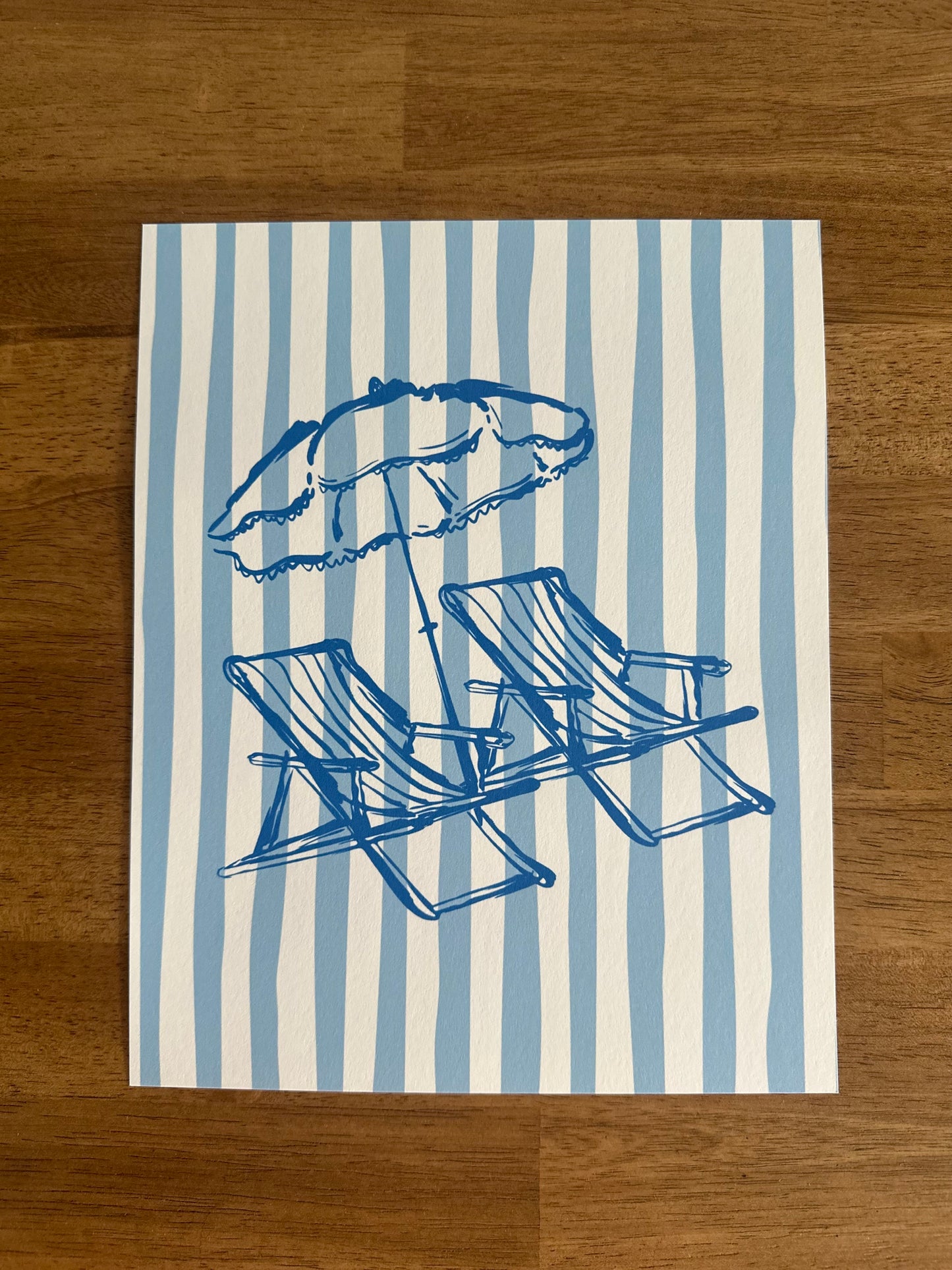 Beach Chairs with Umbrella striped print, handmade print by Andi Makes
Rochester, Indiana
Lake Manitou, Indiana
Winamac, Indiana