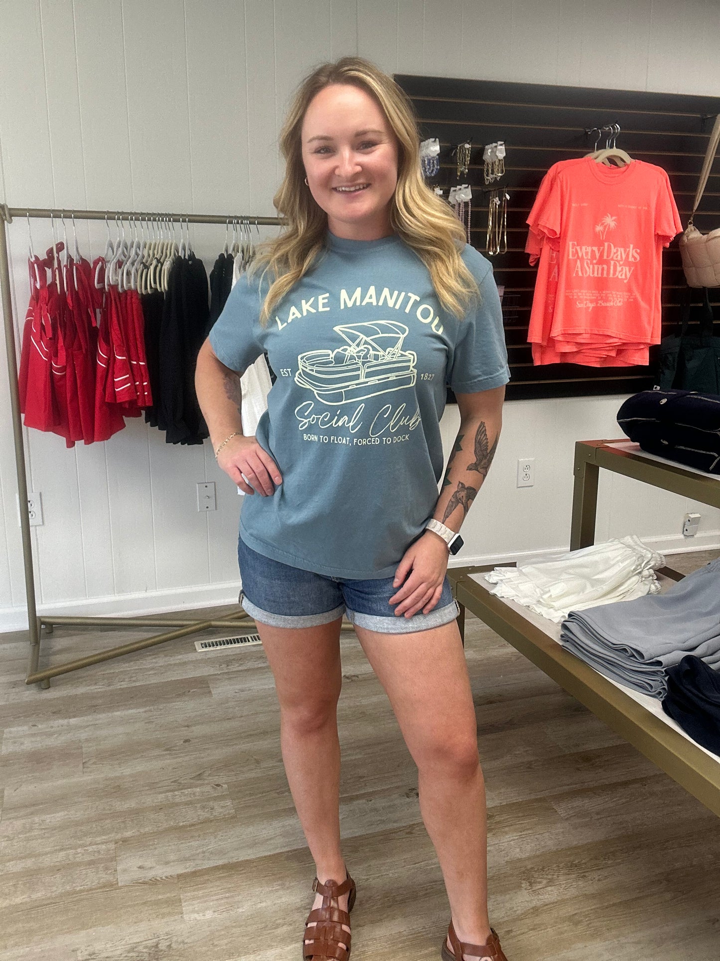 Lake Manitou Social Club Tee