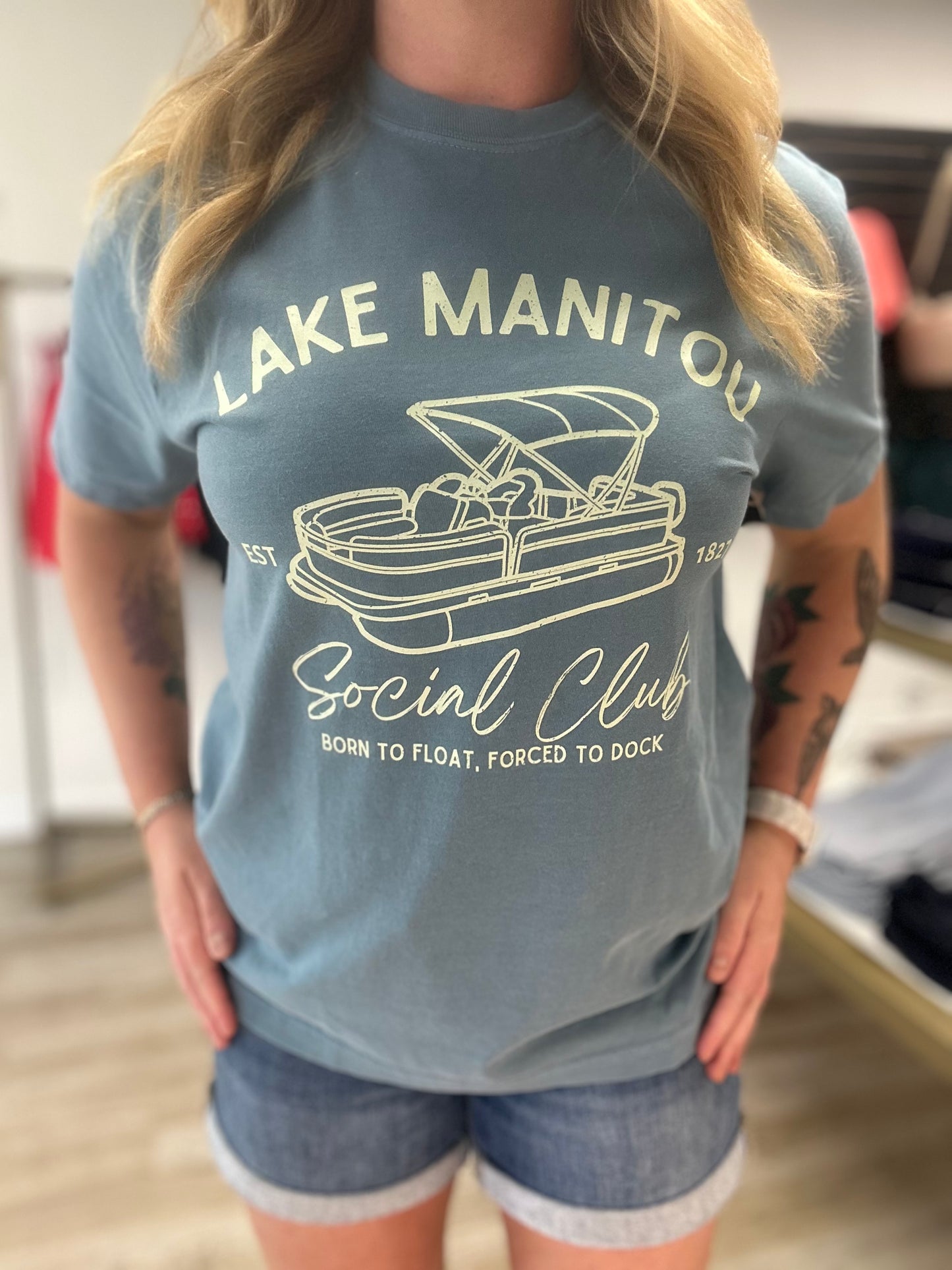 Lake Manitou Social Club Tee