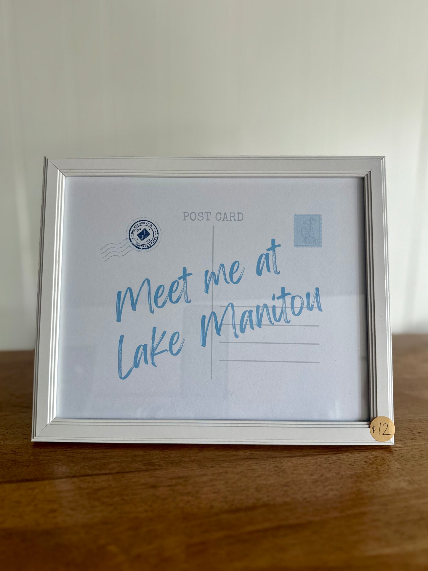 Meet Me At Lake Manitou print, handmade print by Andi Makes, Lake Manitou Rochester, Indiana
Winamac, Indiana