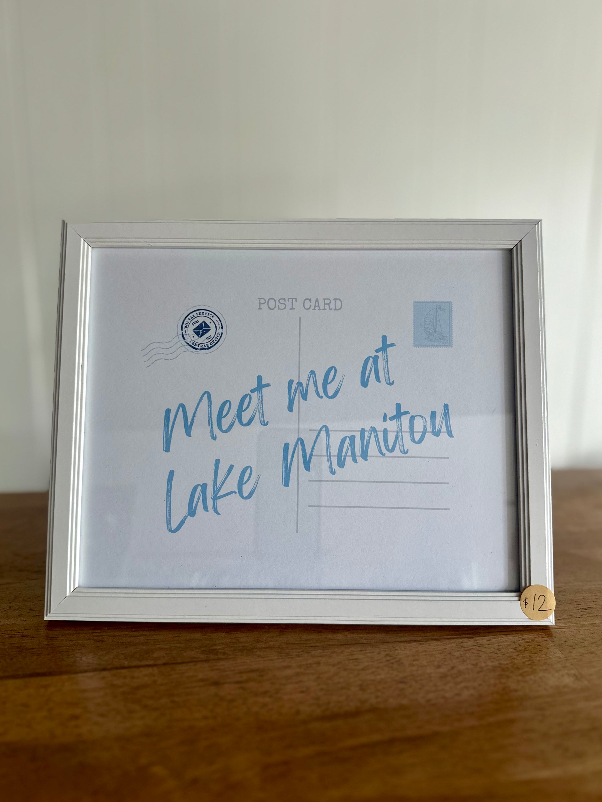 Meet Me At Lake Manitou print, handmade print by Andi Makes, Lake Manitou Rochester, Indiana
Winamac, Indiana