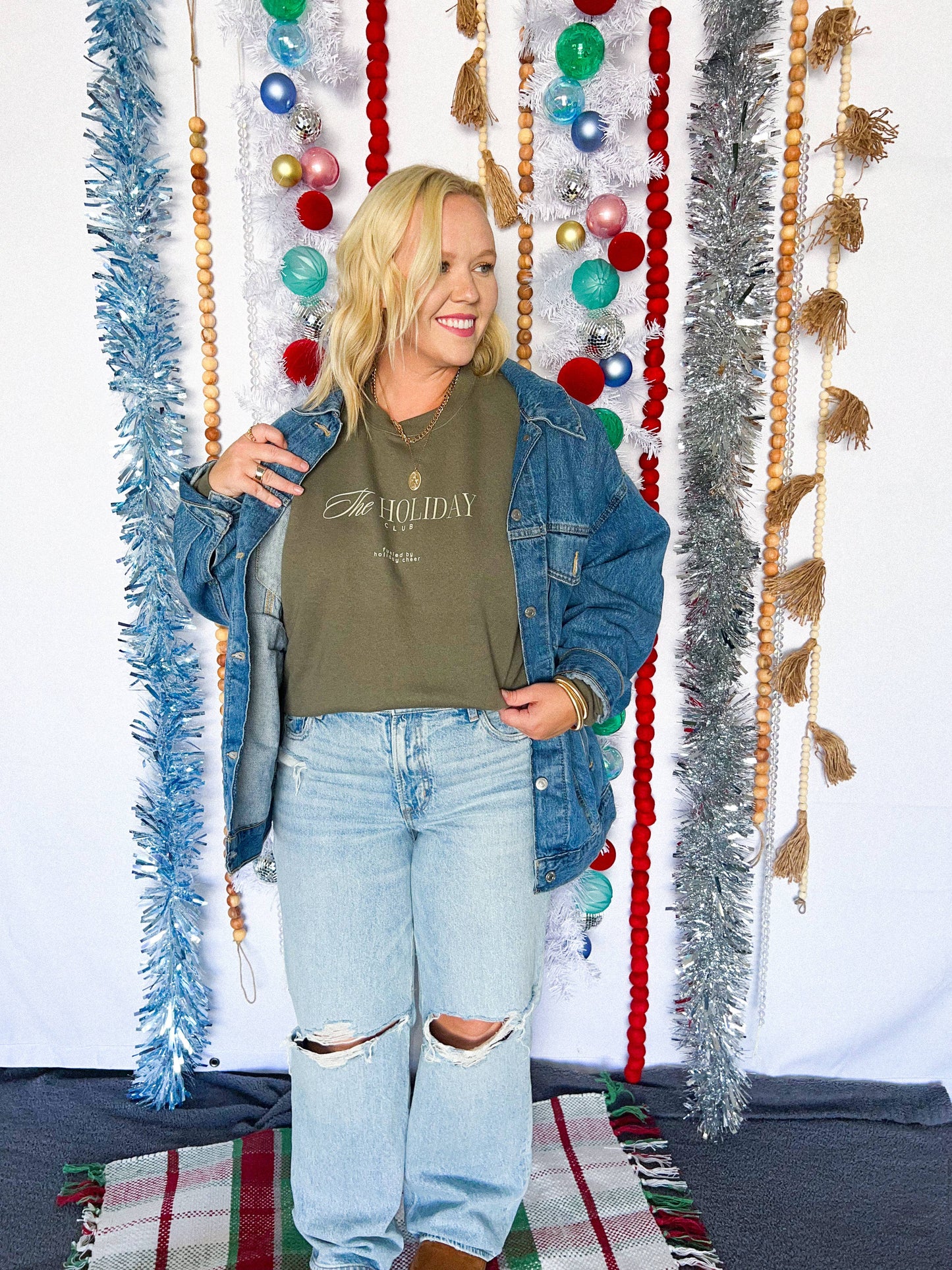 The Holiday Club Crewneck Sweatshirt