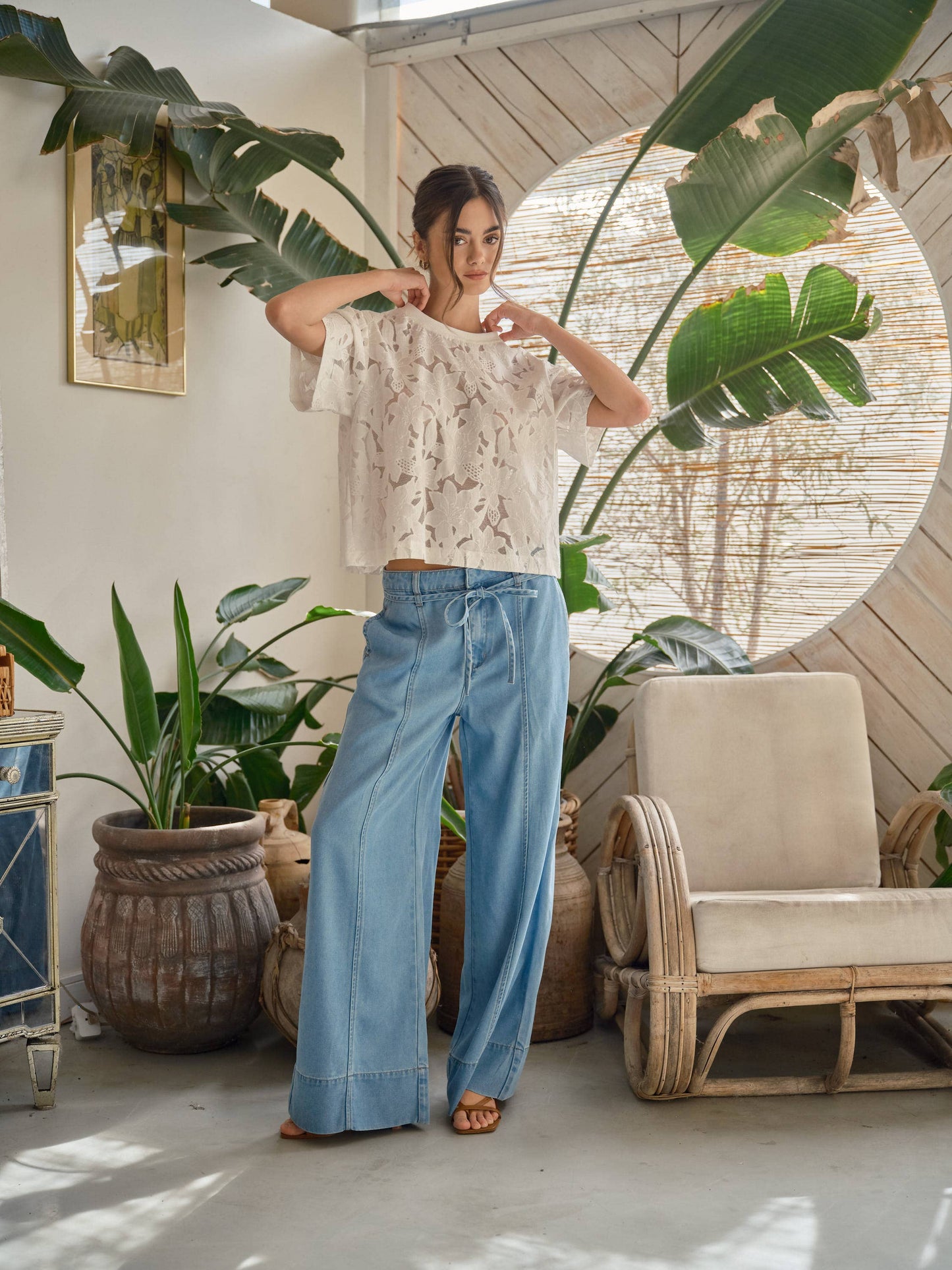 Annalie Lace Top