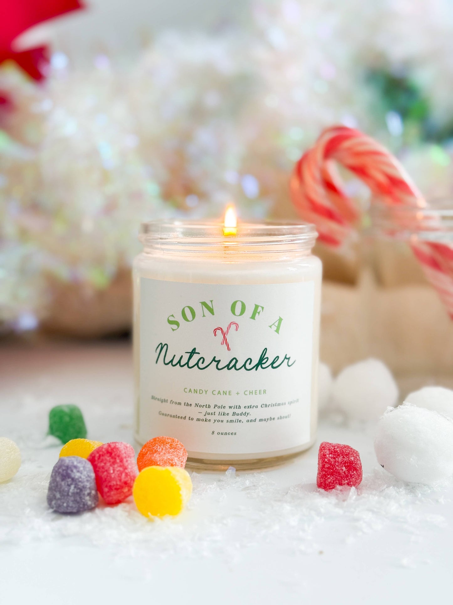Son of a Nutcracker Candle 8 oz. 