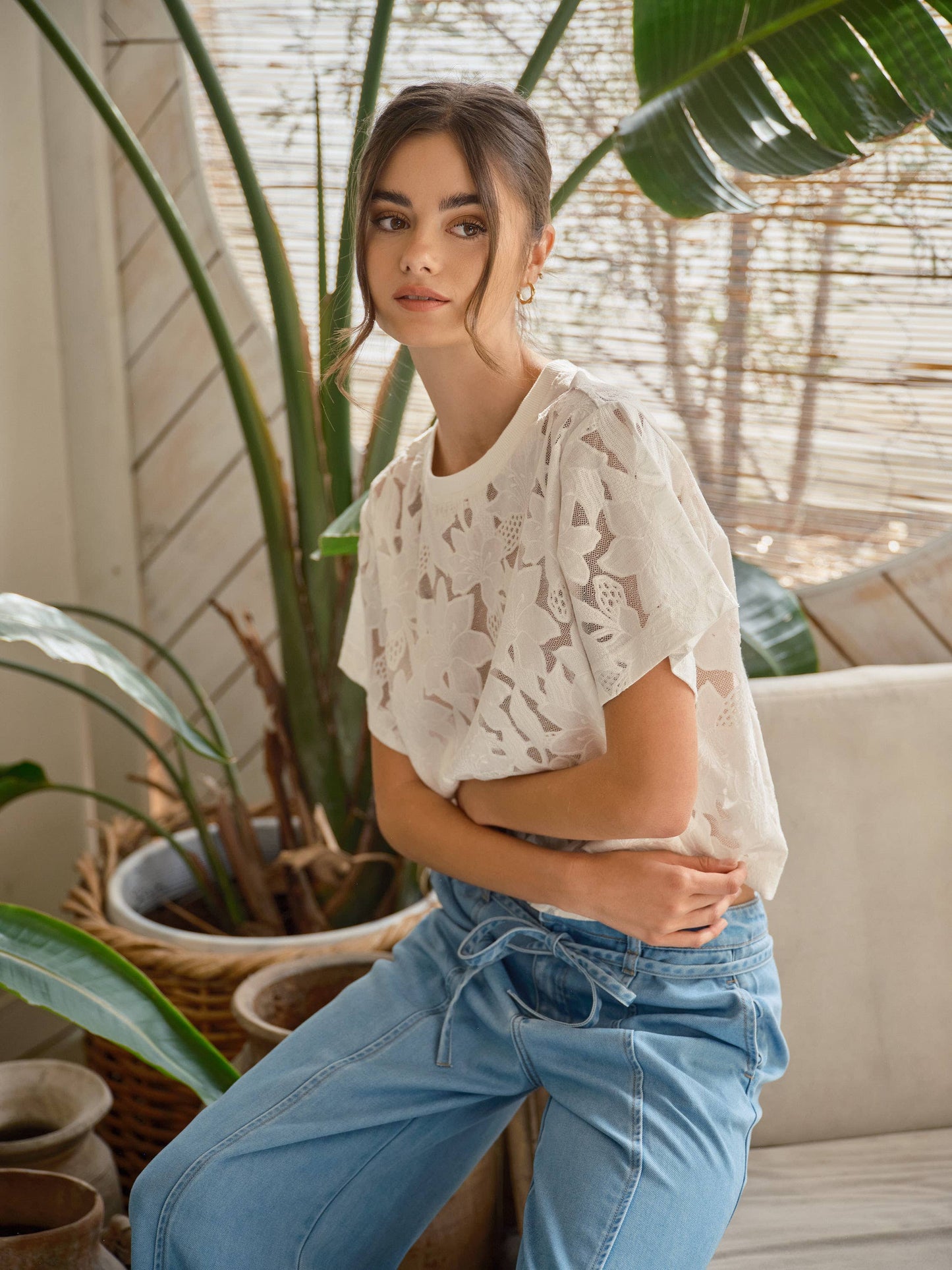 Annalie Lace Top