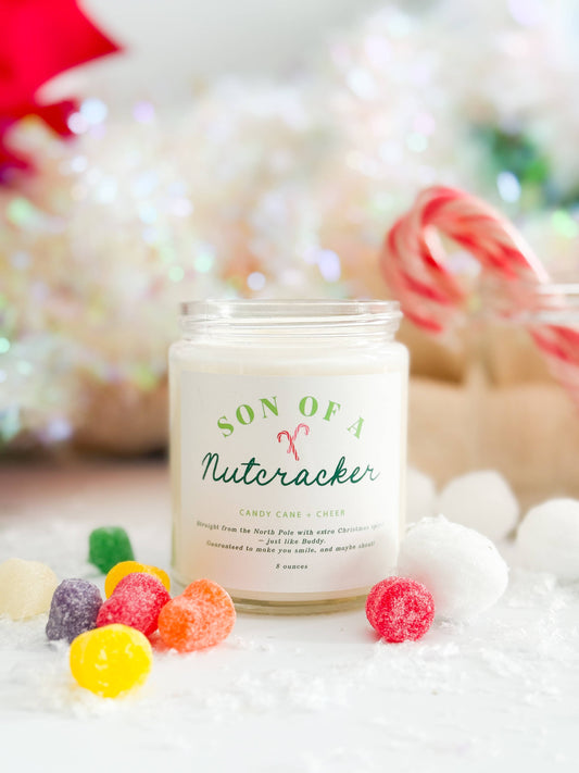 Son of a Nutcracker Candle 8 oz. 