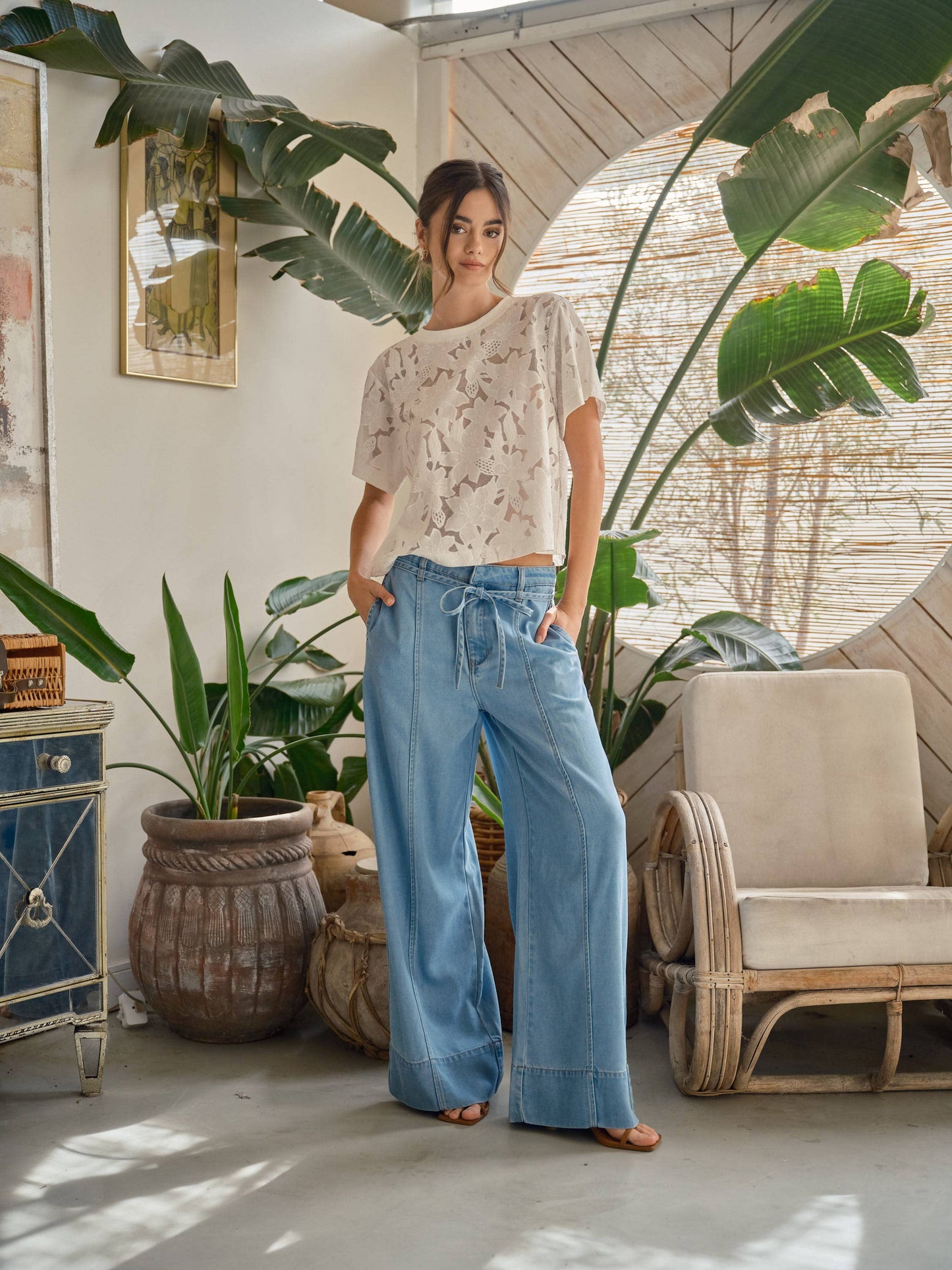 Annalie Lace Top