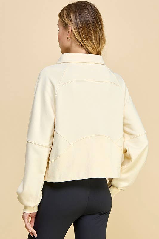 Kelly Quarter Zip Sweatshirt